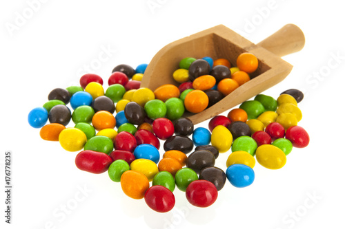 Colorful sugar sweets