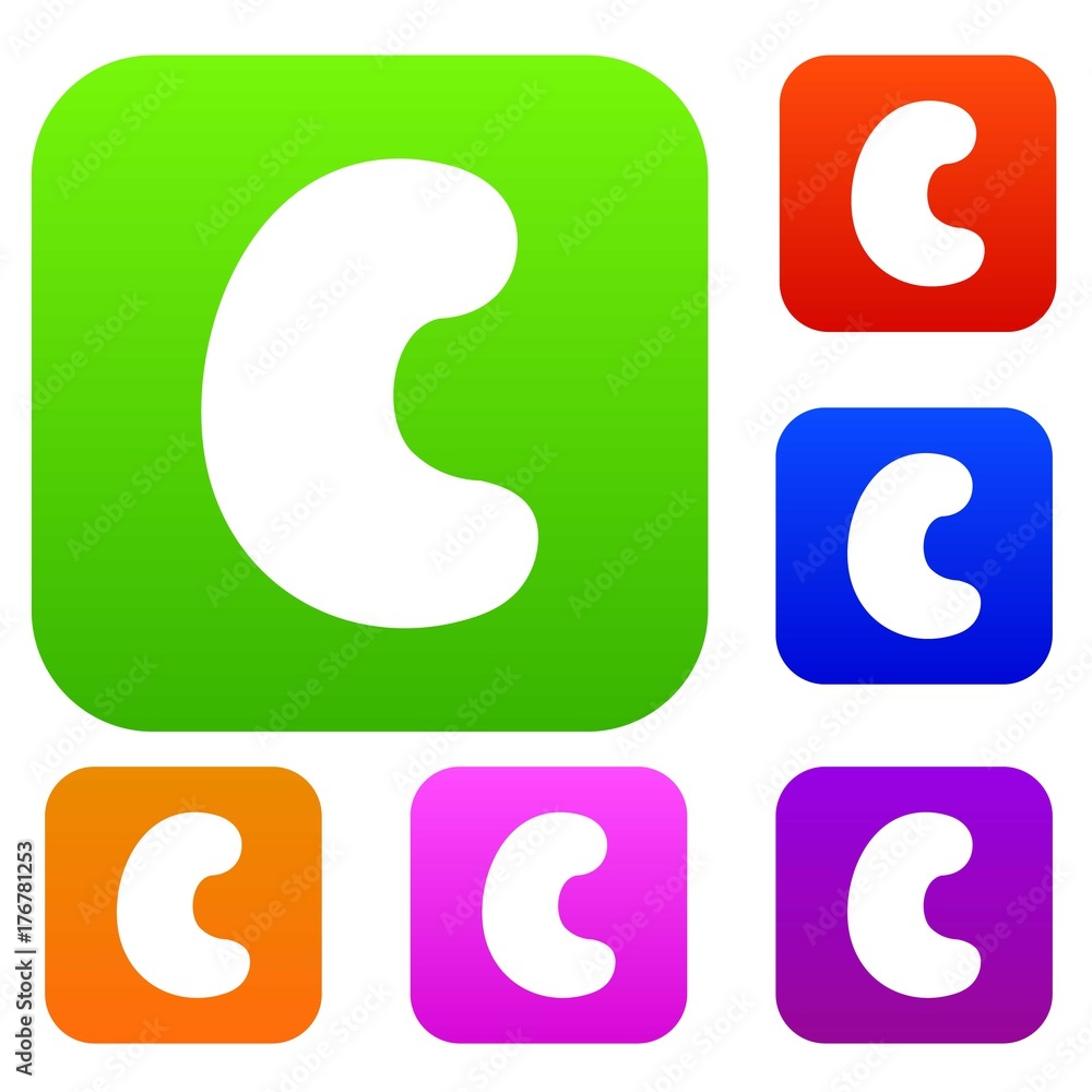 Cashew set color collection