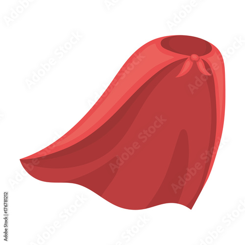 Cloak, single icon in cartoon style.Cloak, vector symbol stock illustration web.