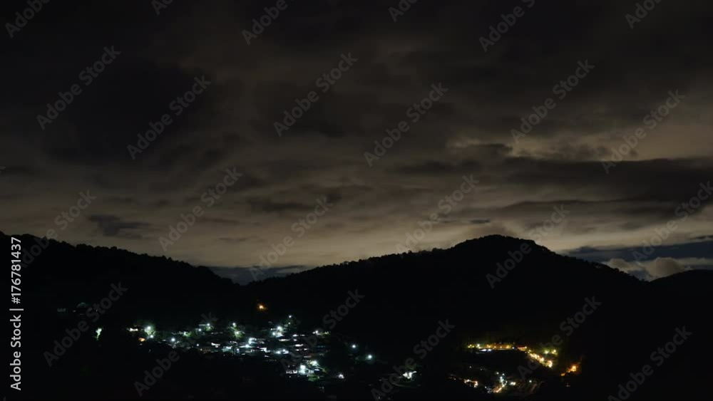 UltraHD. time lapse of dramatic scene of mist and cloud moving over the sky and mountain in the evening at Mon Cham Valley, Chiangmai, Thailand. UltraHD. time lapse of dramatic scene of mist and cloud moving over the sky and mountain in the evening at Mon Cham Valley, Chiangmai, Thailand.