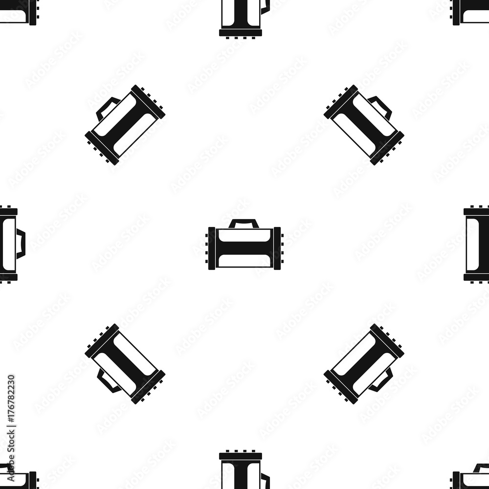Welding machine pattern seamless black Welding machine pattern seamless black