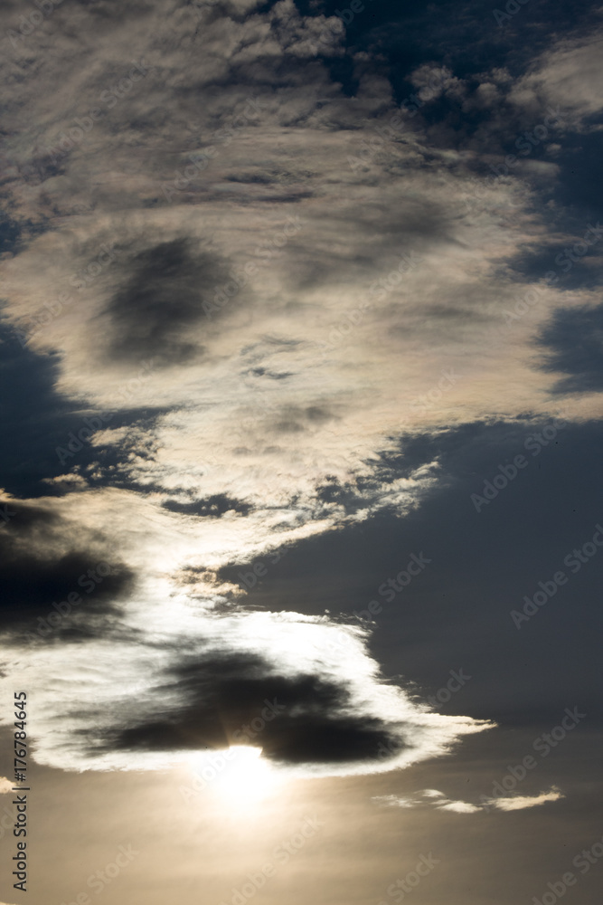 Obraz premium Sun Cloud Formation