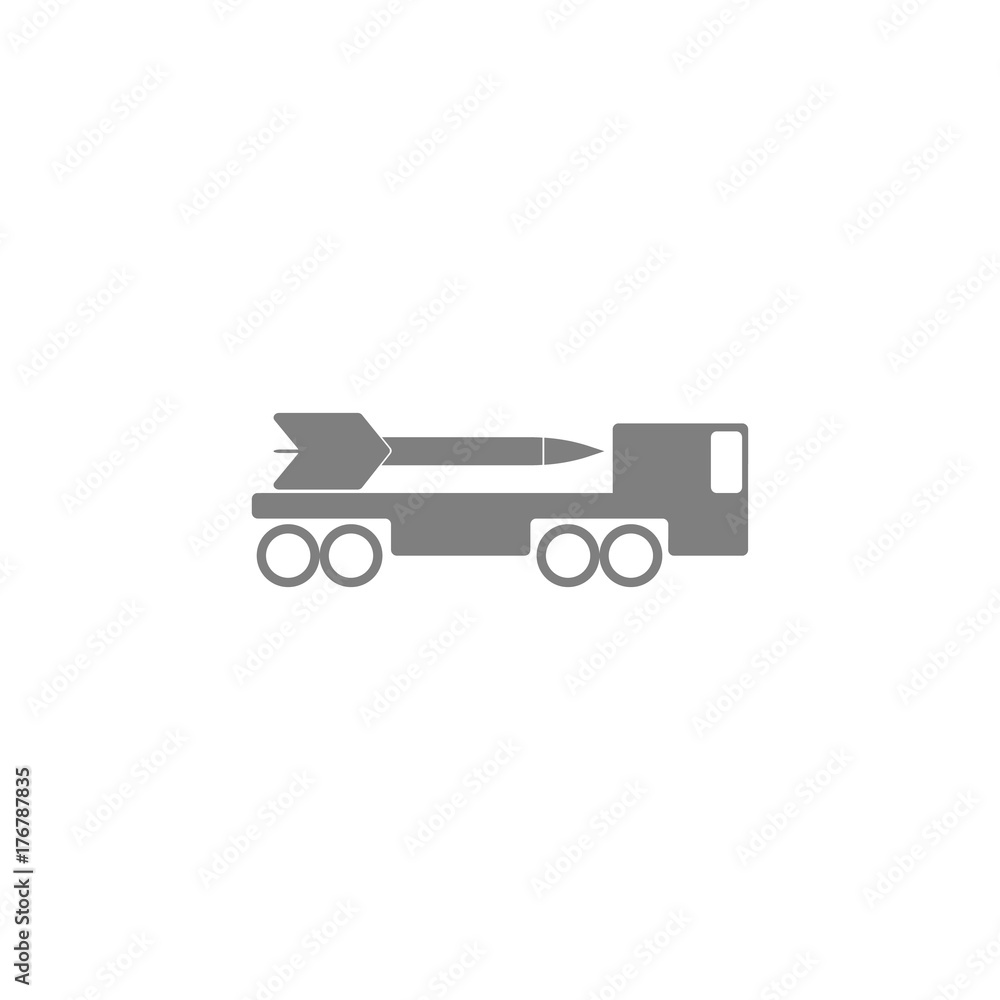 missile system icon missile system icon