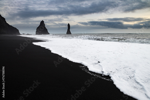 Iceland black sand beach 1
