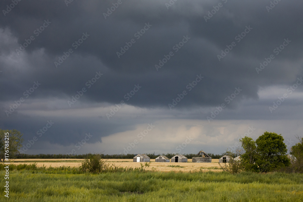 Obraz premium Storm Clouds Canada