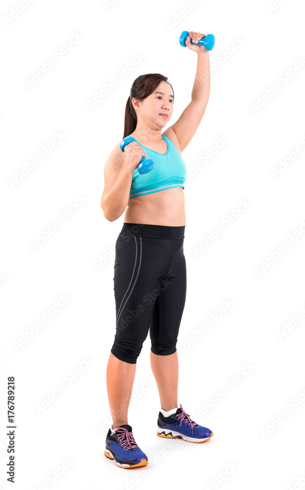 asian chubby woman exercise asian chubby woman exercise