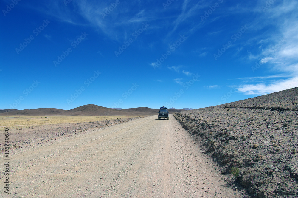 Route du parc national d'Uyuni