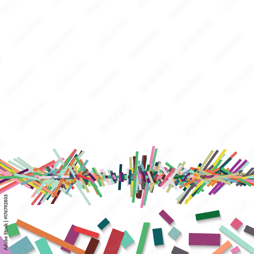 Overlapping color bar in row, abstract background. Overlapping color bar in row, abstract background.