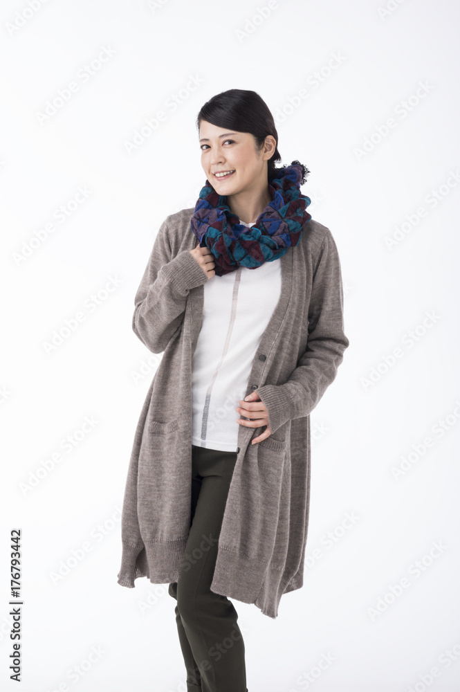 Obraz premium 30代後半の日本人女性