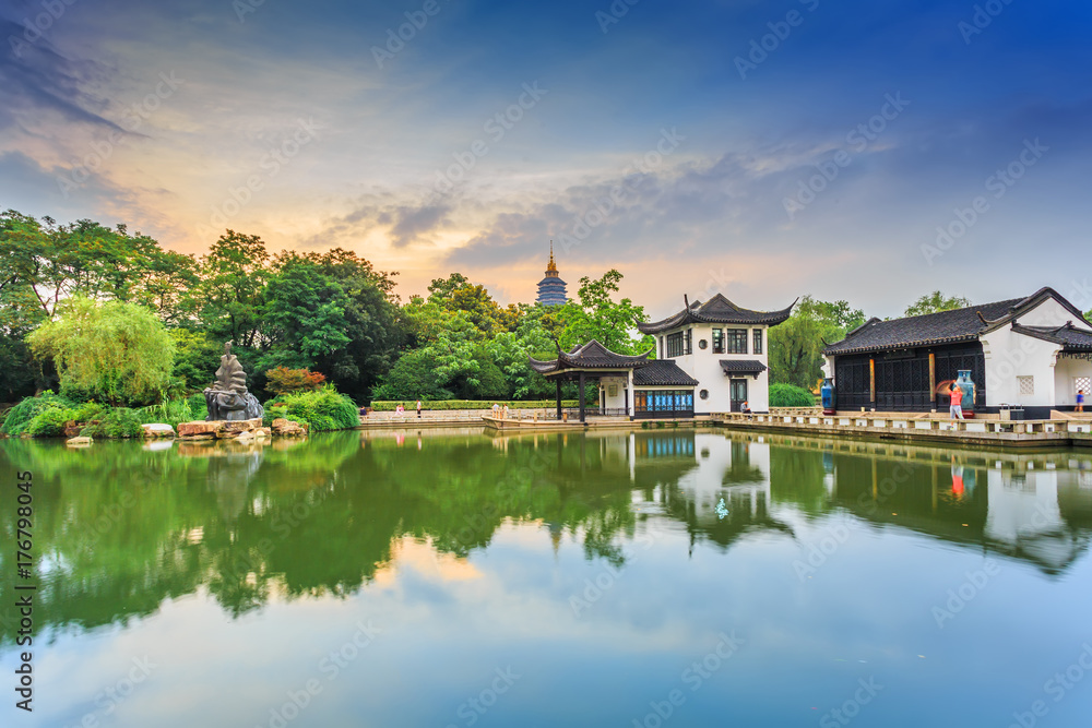 Chinese classical architecture landscape