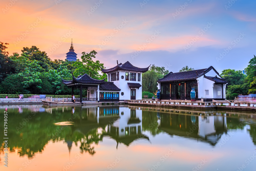 Obraz premium Chinese classical architecture landscape