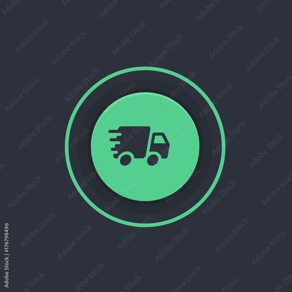 Modern Circle App Button Modern Circle App Button