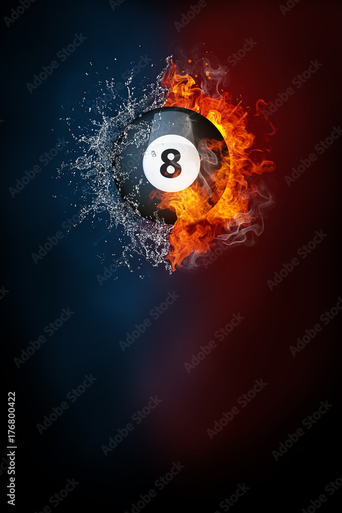 Billiards sports tournament modern poster template. High resolution HR ...