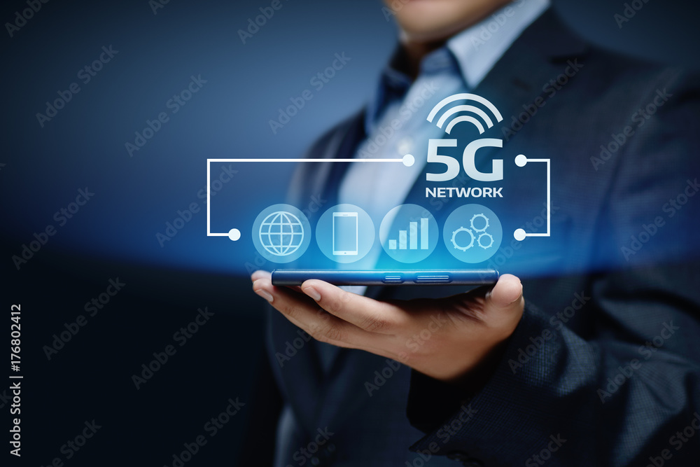5G Network Internet Mobile Wireless Business concept 5G Network Internet Mobile Wireless Business concept