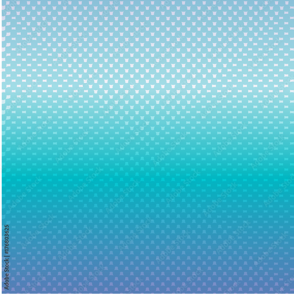 Blue turquoise purple dotted background. Halftone background. Vector illustration
