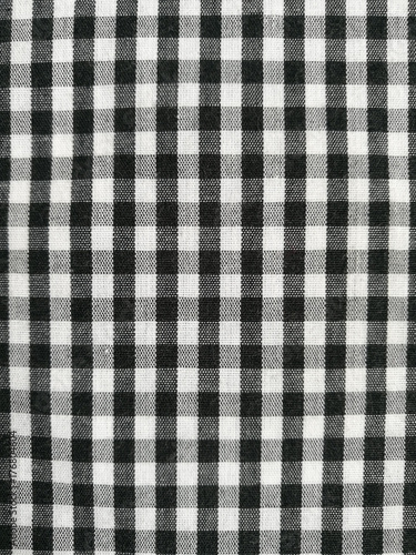 Checkered fabric texture background