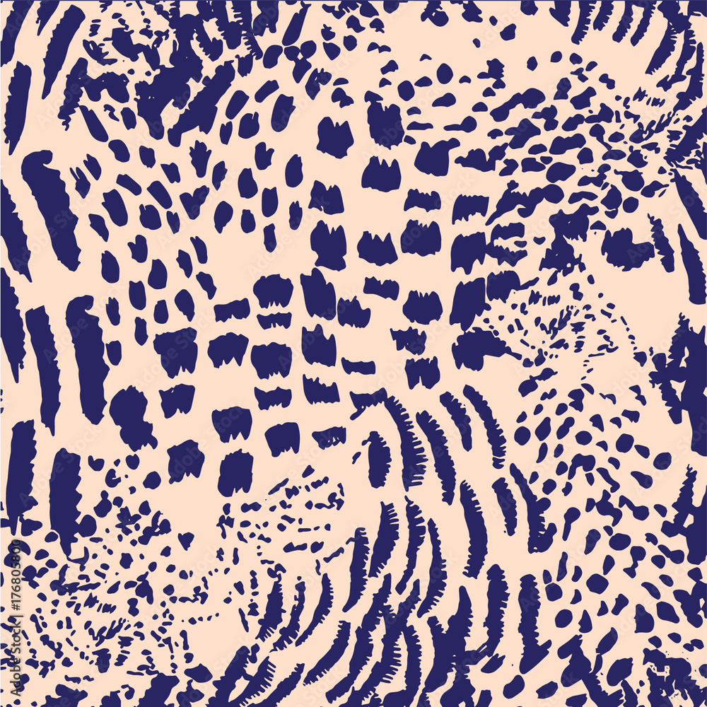 custom made wallpaper toronto digital leopard pattern