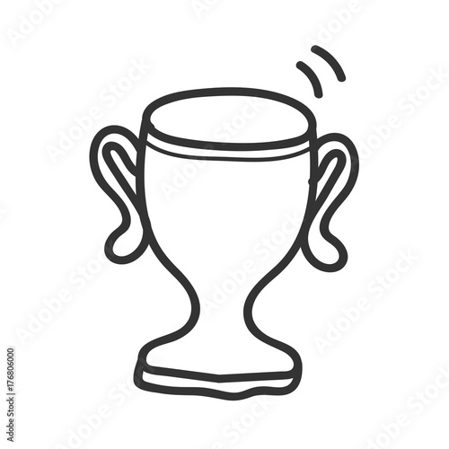 Doodle of trophy