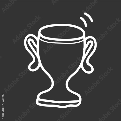Doodle of trophy