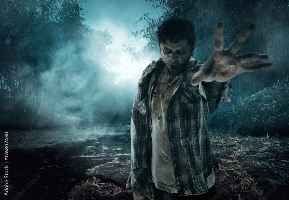 Obraz premium Scary zombie