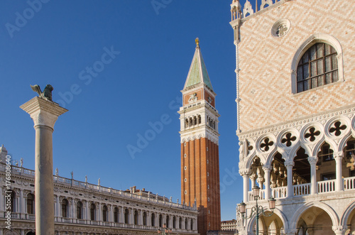 Venezia, campanile piazza san marco