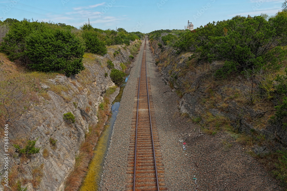 Train Tracks in the southern U.S.A.