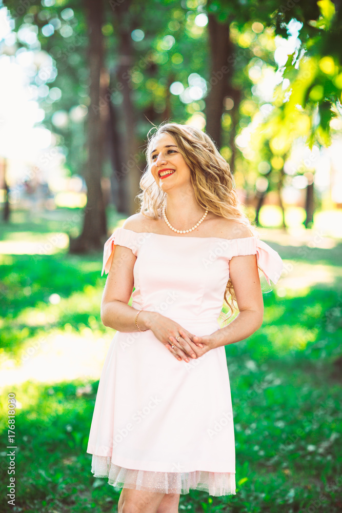 beautiful girl blonde on nature background beautiful girl blonde on nature background