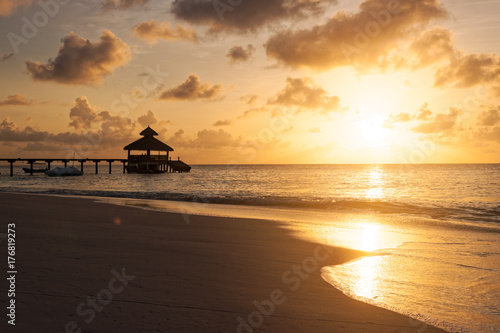 Malediven Sonnenaufgang © Frank Seffner