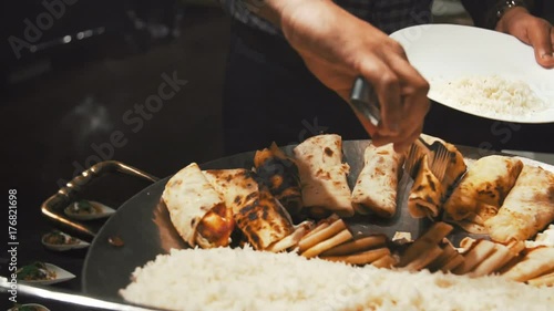 indian wedding caterer rice