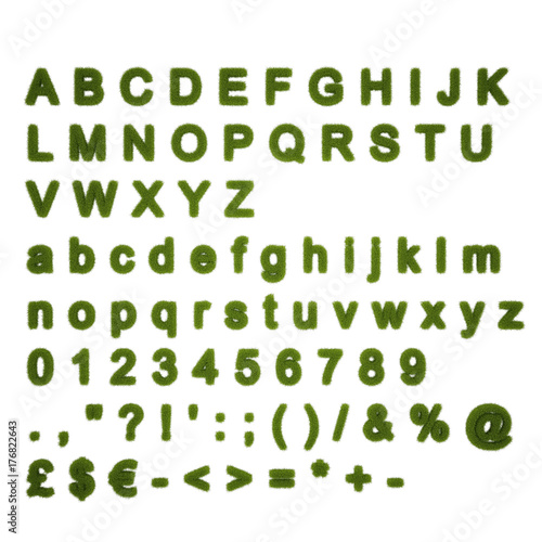 Grass font