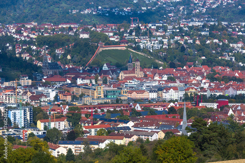Blick auf die Stadt Esslingen