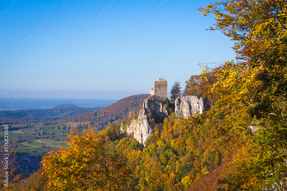 Burgruine Reußenstein an der Schwäbischen Alb