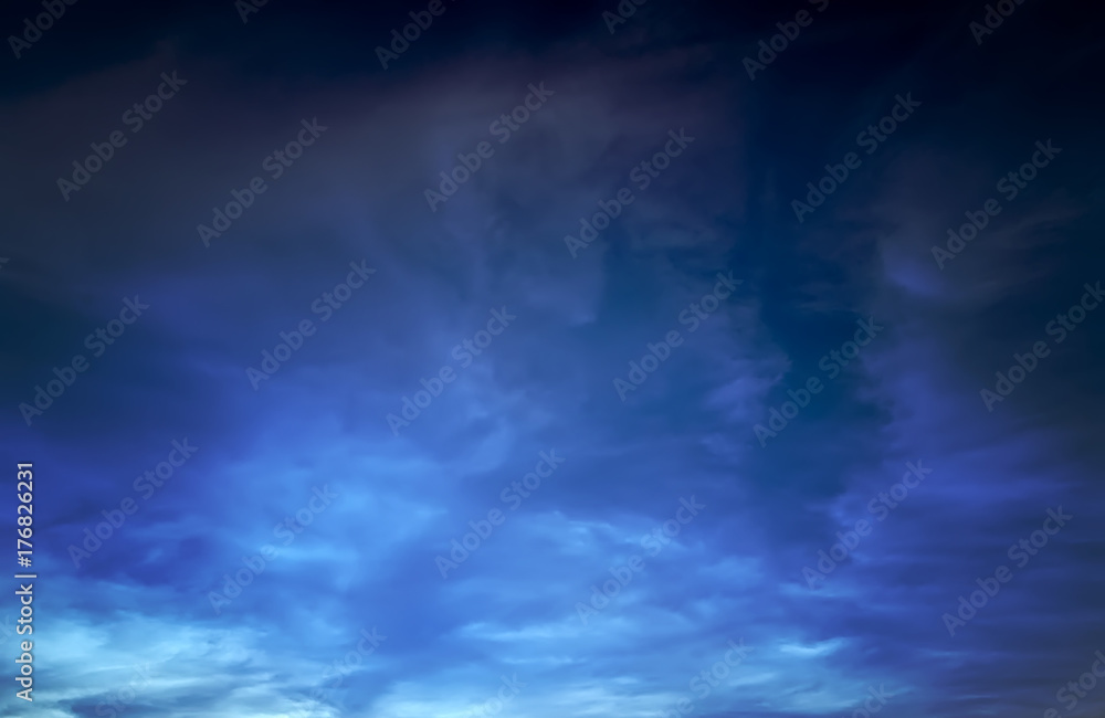 Sky, blue sky. Sky background. Clouds, white clouds, clouds background.