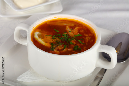 Solyanka soup