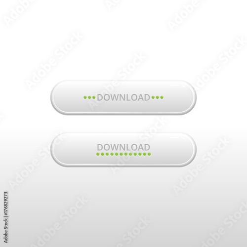 vector download button for your site