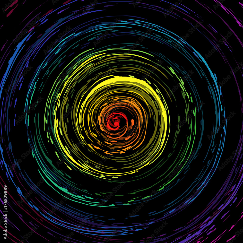 Colorful whirl pattern Colorful whirl pattern