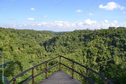 The wonderful view of Karangasem Regency (taken from Banjar Atugan) in Bali, Indonesia © leodaphne