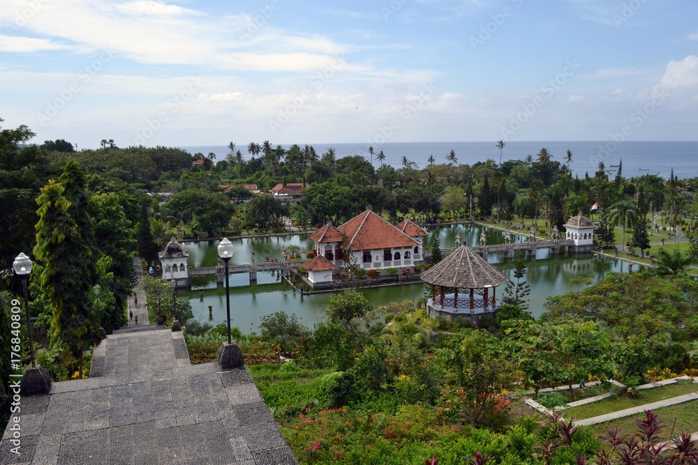 The water palace complex of Karangasem, Bali, Indonesia