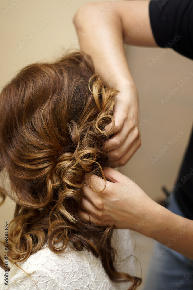 Obraz premium Acconciatura capelli