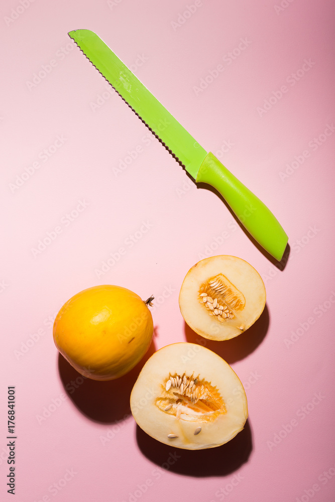 Slices of melon Slices of melon