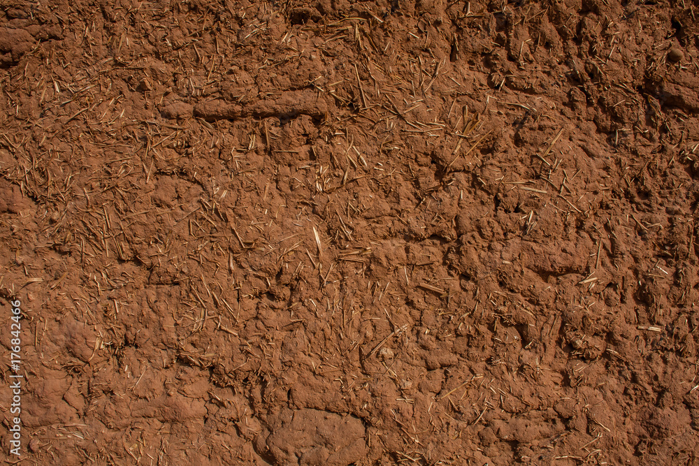 The traditional Arab mud brick background