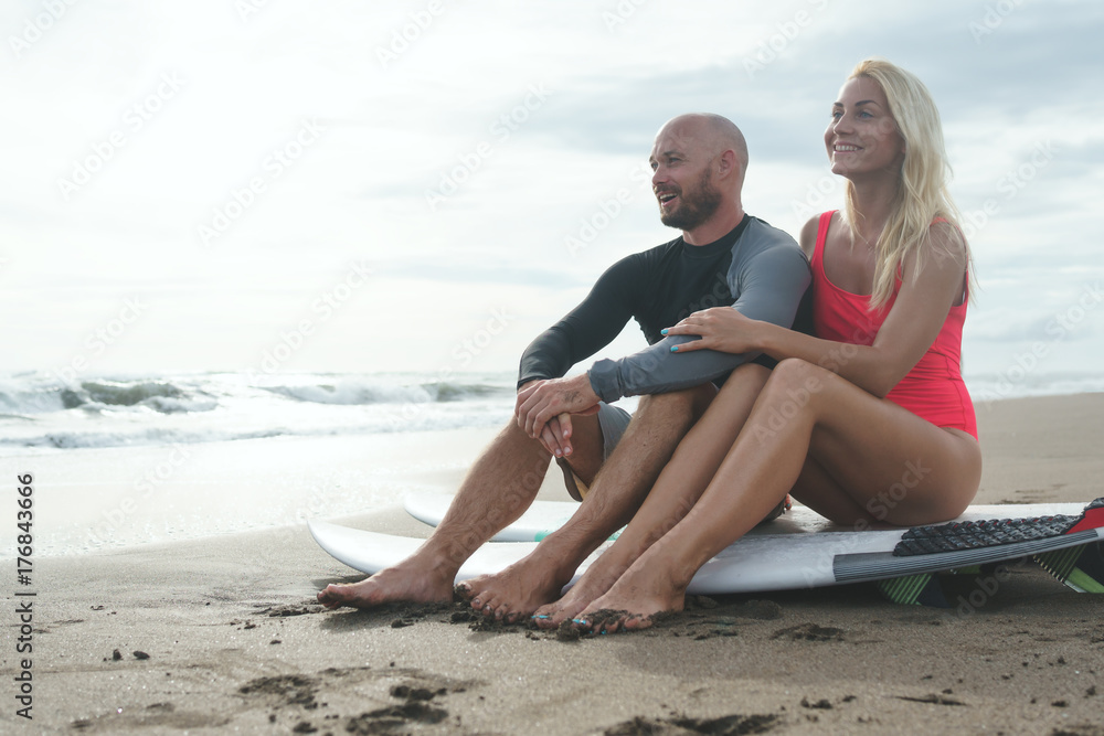 Fototapeta premium Attractive couple