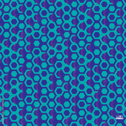 Abstract background with hexagons pattern. Eps10 vector illustration.