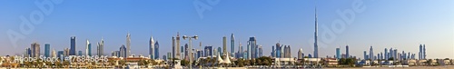 Dubai Skyline von Meerseite photo
