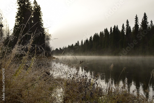 Early morning at Ljusnan photo