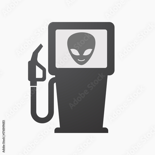 Isolated fuel pump with an alien face