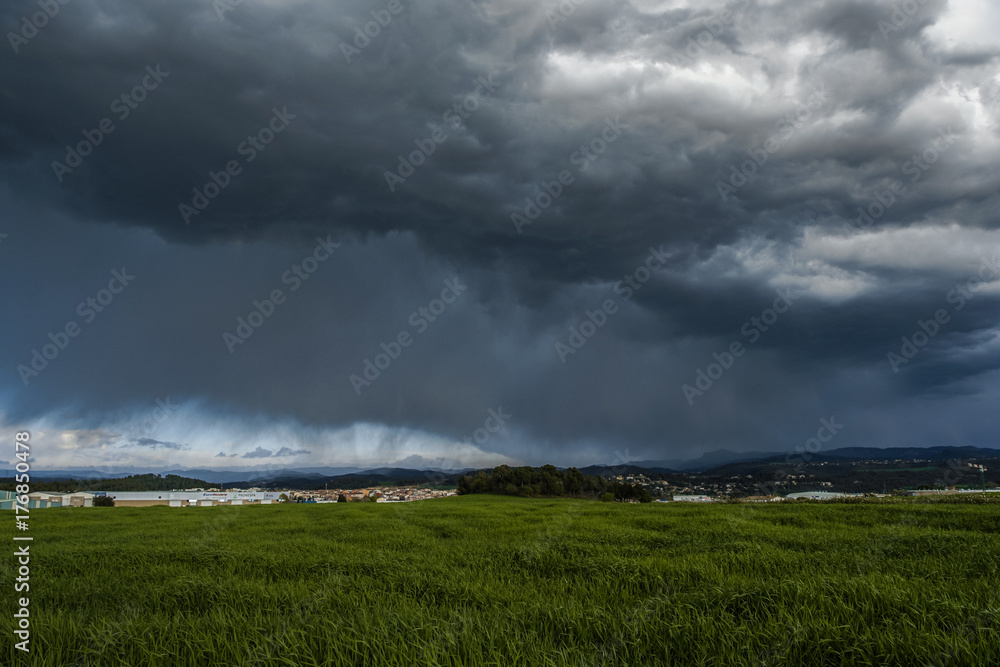 Paisaje con tormenta Paisaje con tormenta