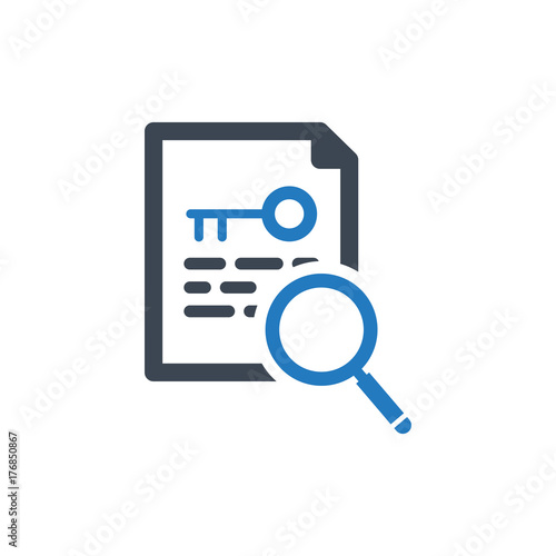 Keyword Research Icon