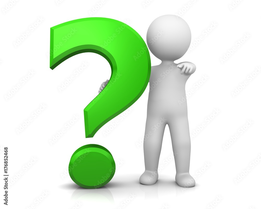 question mark green 3d interrogation point with stick man pointing at camera at you asking sign question symbol isolated on white question mark green 3d interrogation point with stick man pointing at camera at you asking sign question symbol isolated on white