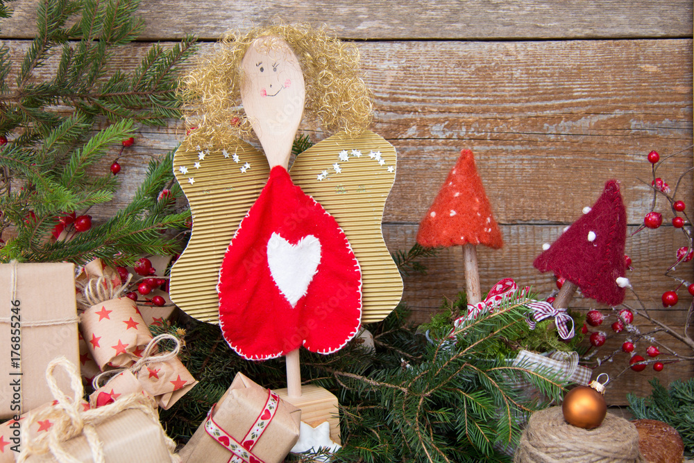 Weihnachtsengel StockFoto Adobe Stock